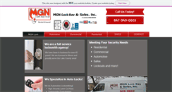 Desktop Screenshot of mgnlock.com